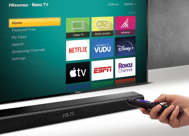 Hisense HS218 Soundbar - Roku TV Ready