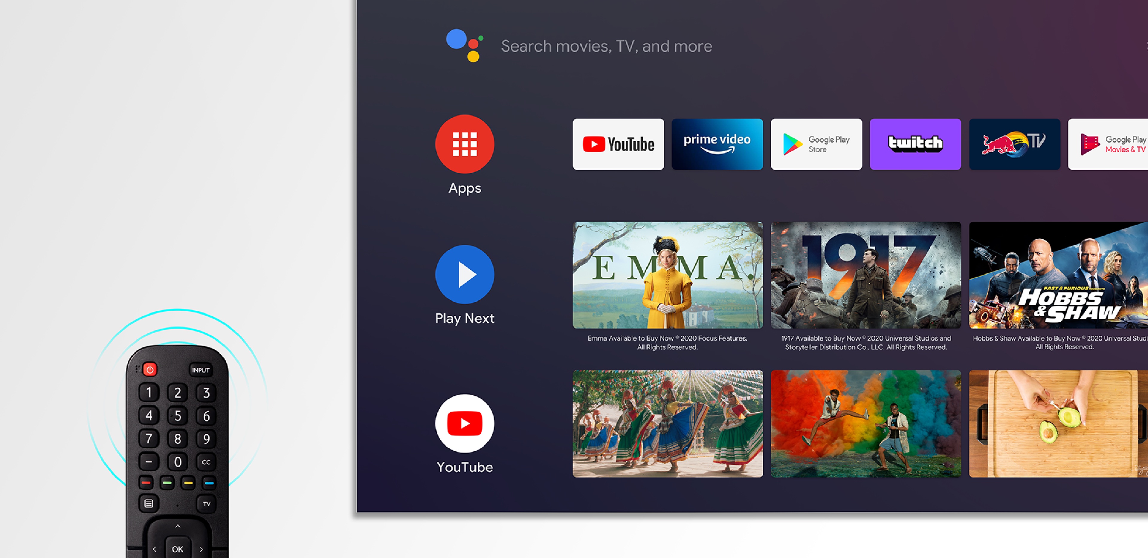 Hisense 120L5 - Watch what you love, control it with your voice