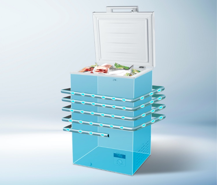 Hisense 95L Chest Freezer BD-96 - 360° Cooling