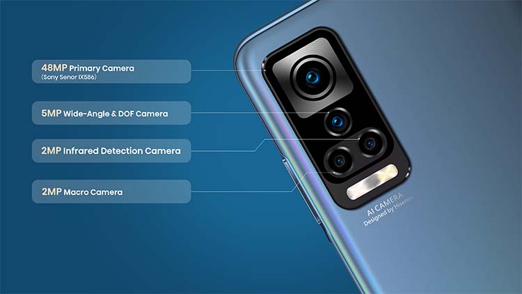 Hisense Infinity H60 SMART - 48MP Quad Rear Camera - mobile