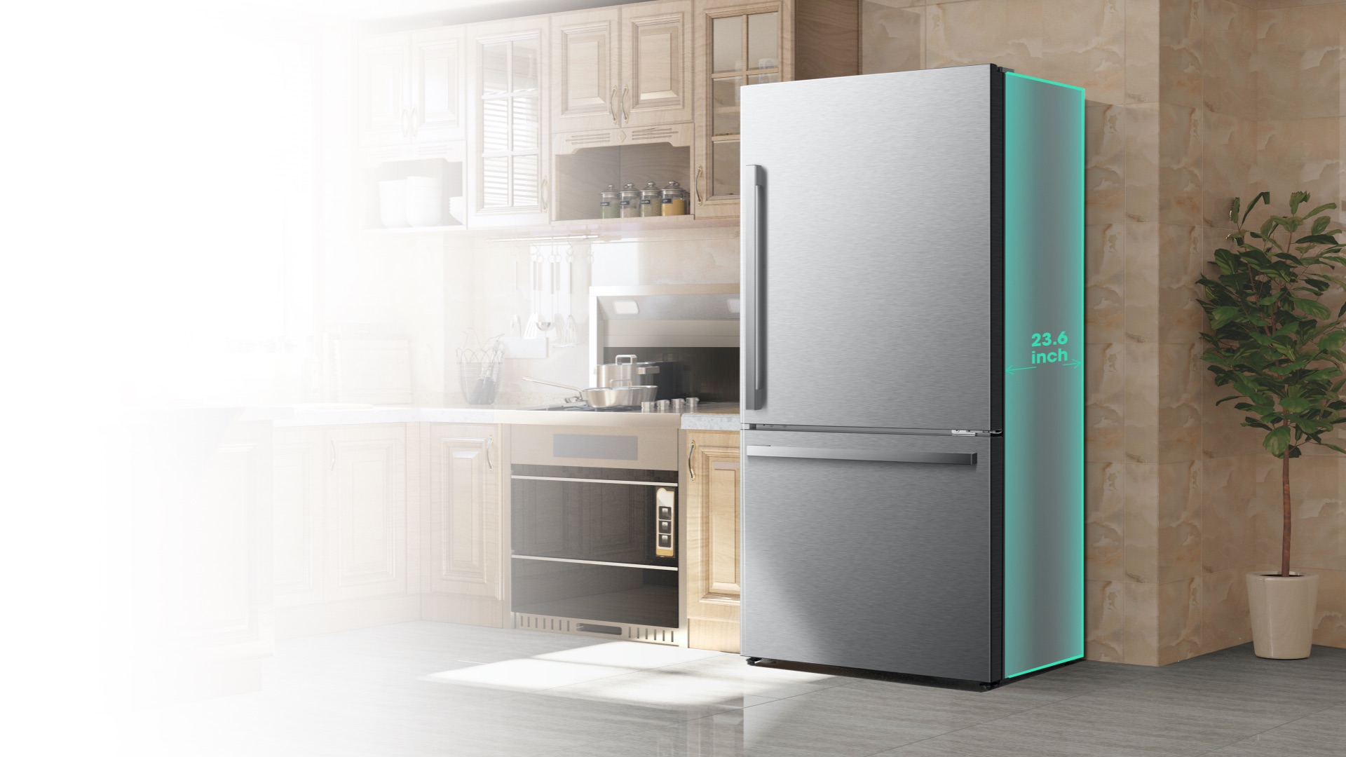 Hisense BCD-450 Counter Depth feature image