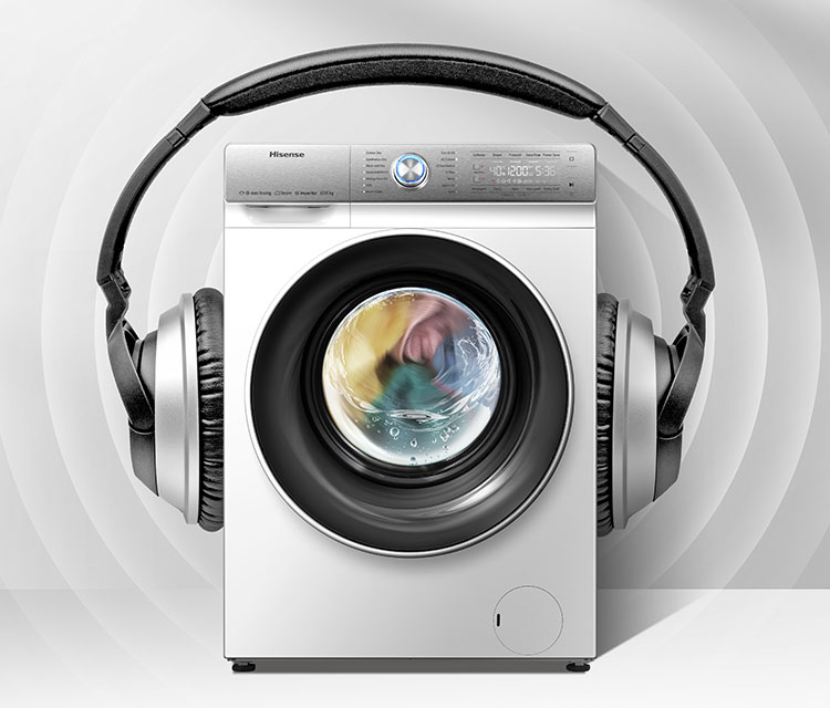 Hisense WDQR1014EVAJM Washer and Dryer - Quiet, Energy Efficient, More Durable