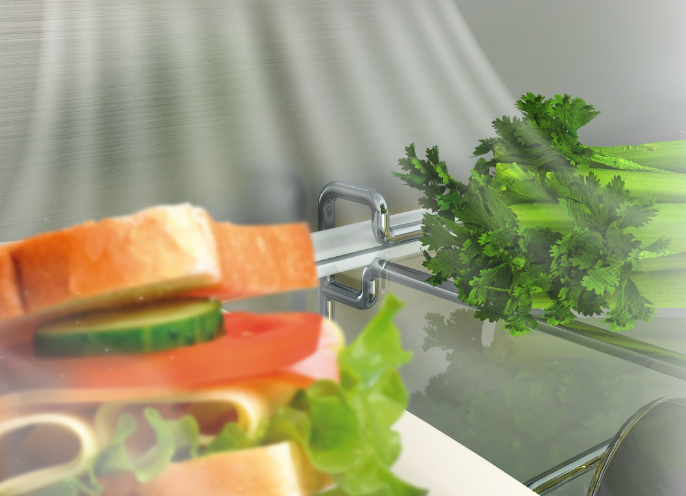 Hisense BCD-331W - Micro Vents Cooling feature image