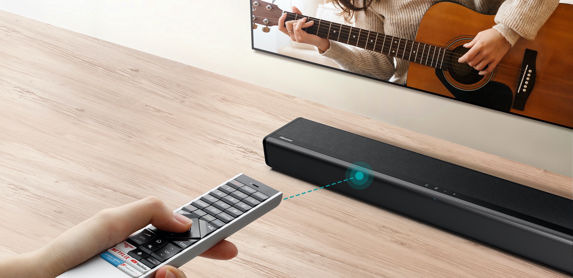 Hisense HS214 Soundbar - Easy Connectivity