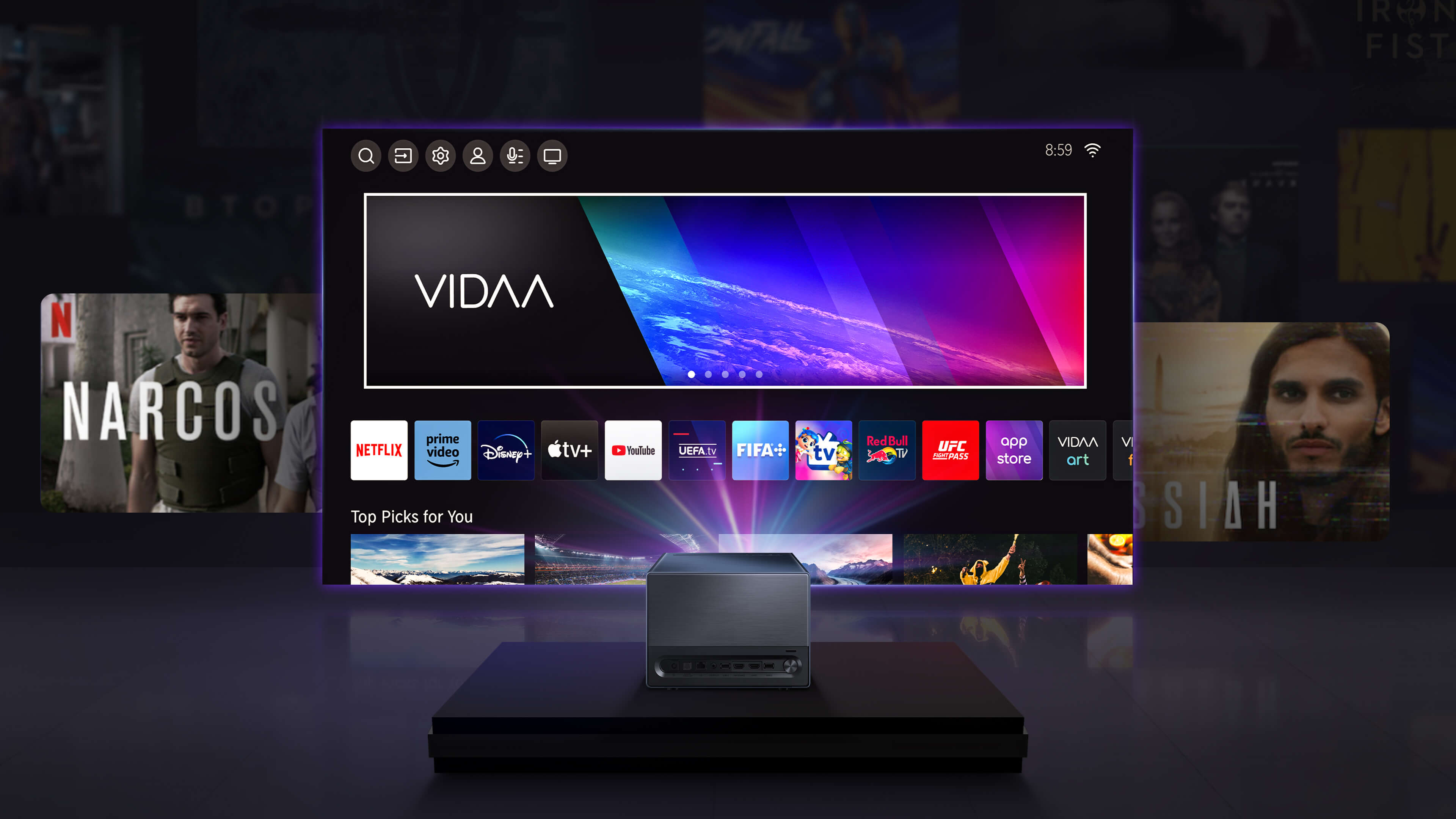 C1 TriChroma Smart Mini Projector - Banner 17