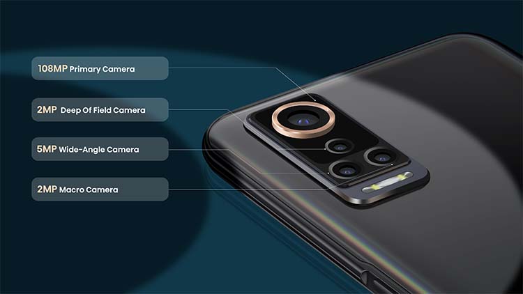 HISENSE INFINITY H60 ZOOM - 108MP Quad Rear Camera - mobile