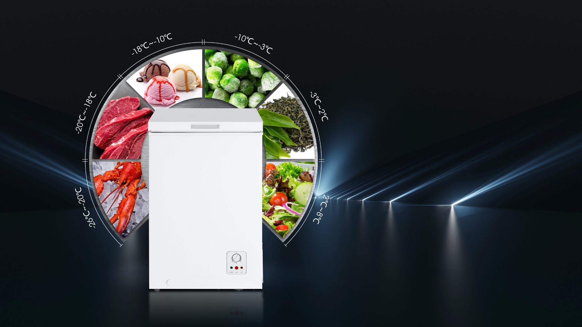 Hisense 95L Chest Freezer BD-96 - My Fresh Choice