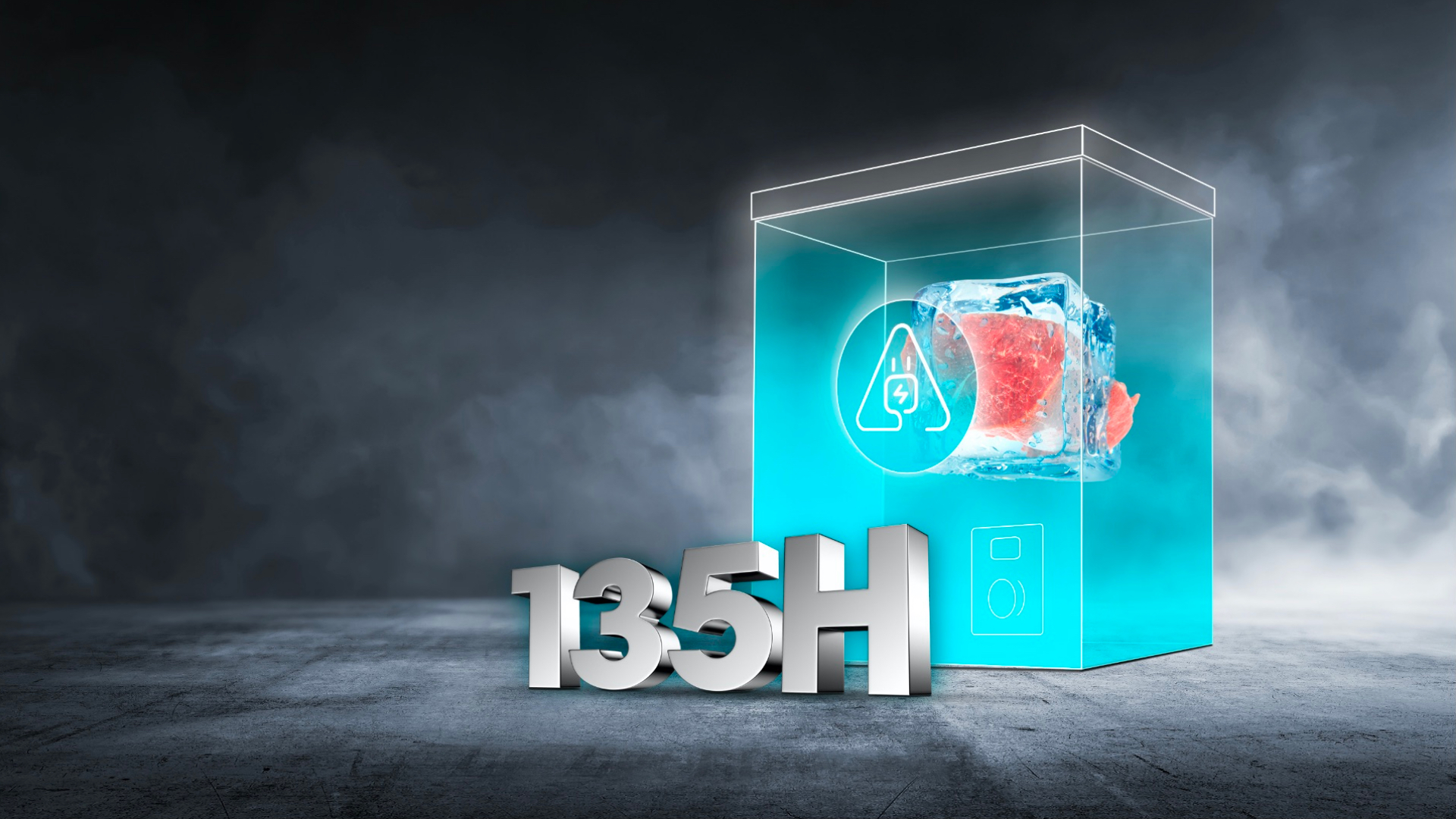 Hisense 142L Chest Freezer BD-144 - Keep for 135H