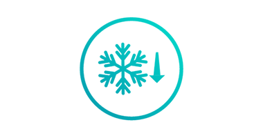 Hisense BCD570W Super Freeze & Super Cool top feature icon