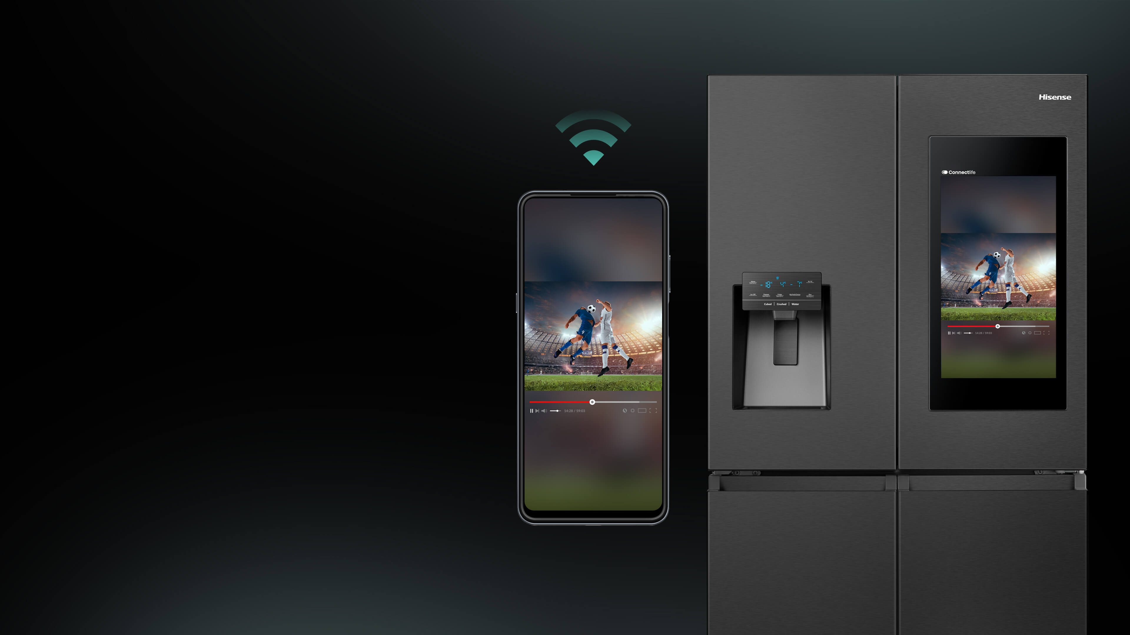 Hisense BCD-522W Fridge - Banner.10