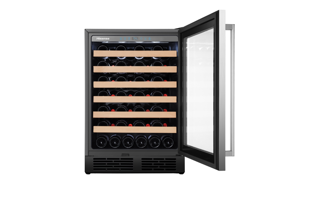 Hisense JC-138YA gallery image front view open door