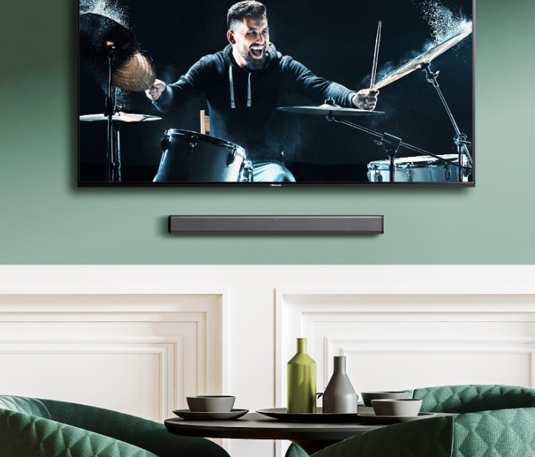 Hisense HS214 Soundbar - Lifestyle Image