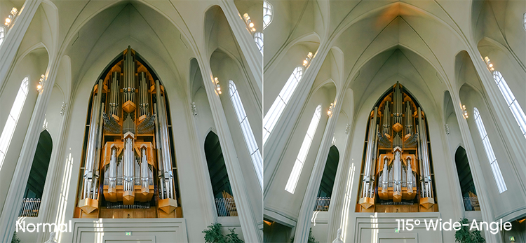 HISENSE INFINITY H60 ZOOM - 5MP Wide-Angle Camera