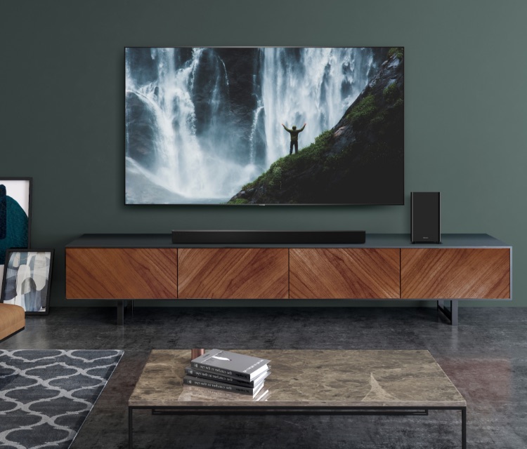 Hisense HS312 Soundbar - Lifestyle Product Image
