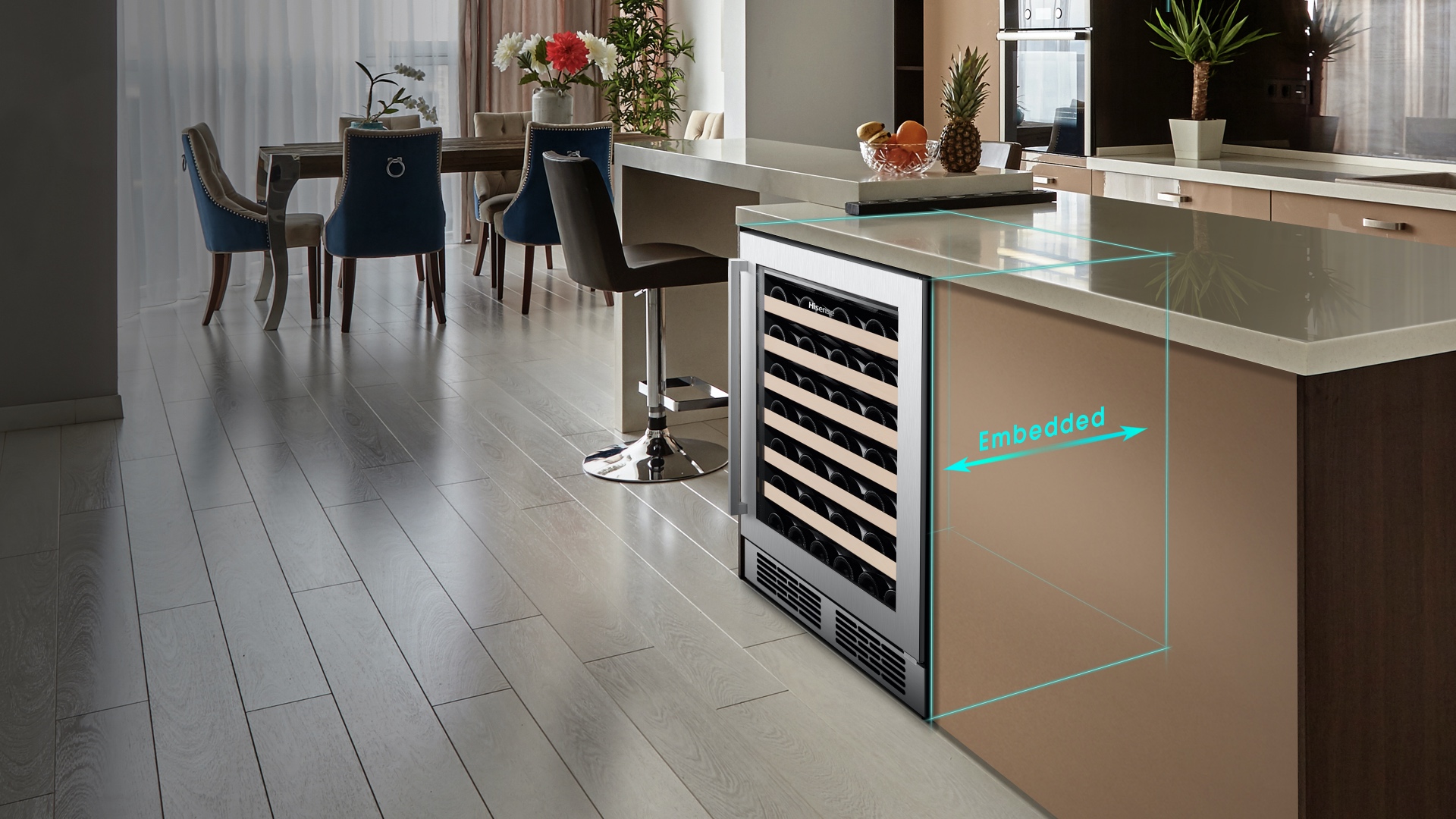 Hisense JC138YA Built In Design feature image