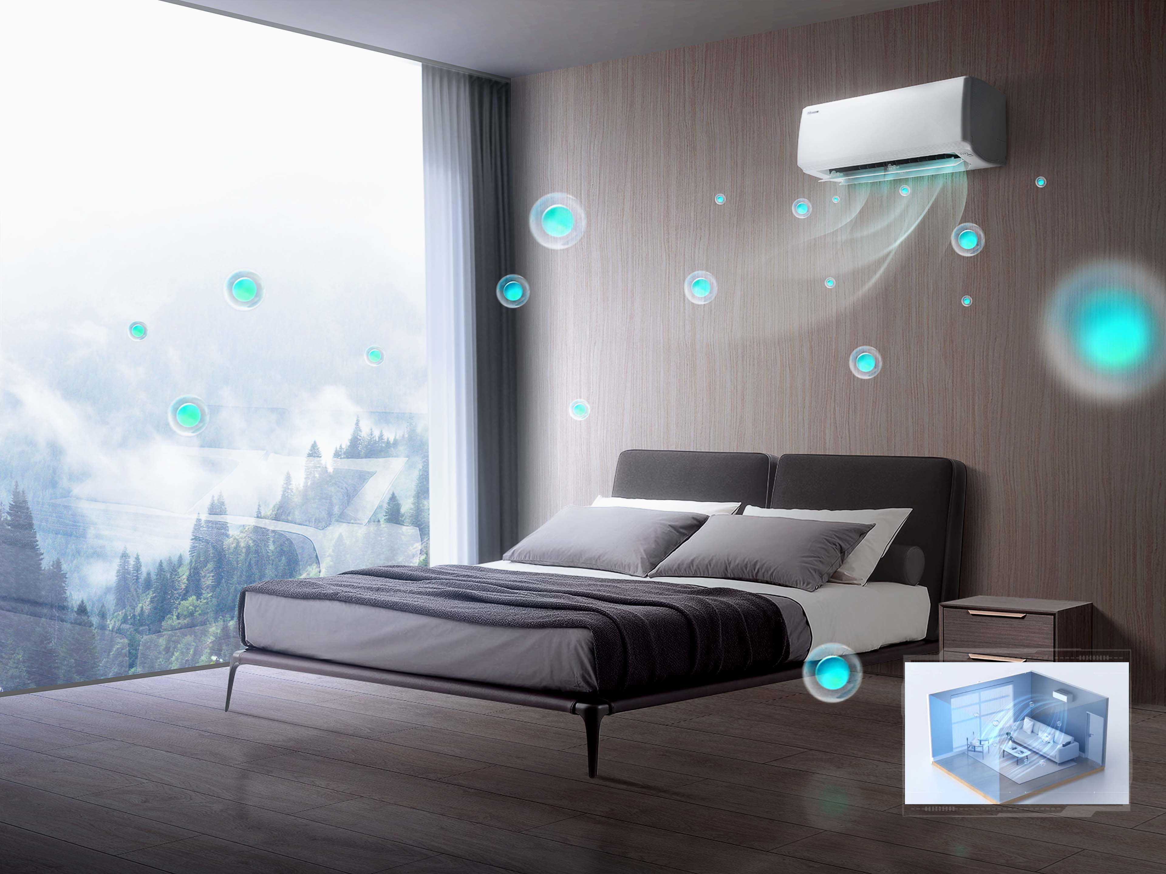 Hisense Easy Pure Split Air Conditioner - Fresh Air