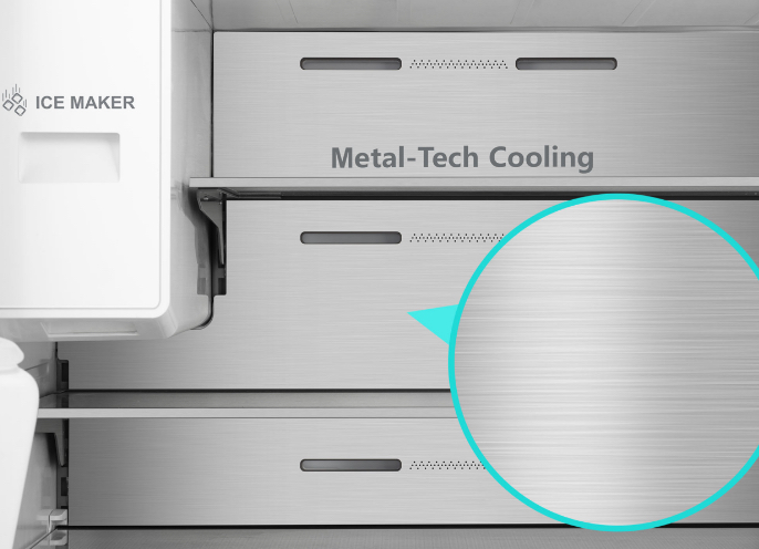 Hisense RM-64WC Refrigerator - Metal Cooling