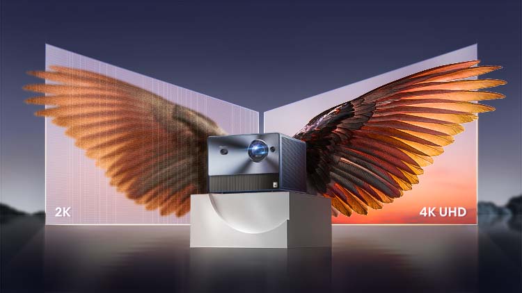 C1 TriChroma Smart Mini Projector - Banner 11 mobile