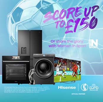 Hisense Shines in UEFA Women's EURO 2022™, Achieved Champion Position in Global Market image 3