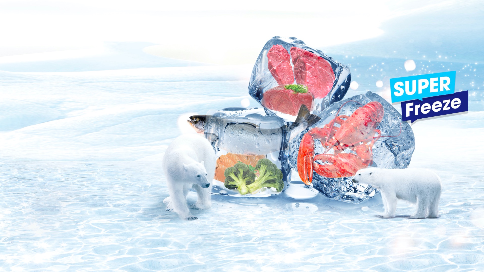 Hisense 95L Chest Freezer BD-96 - Super Freeze