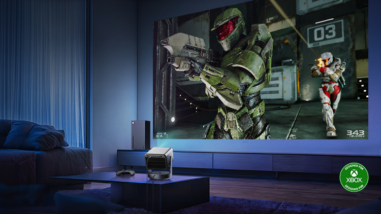 C2 Ultra TriChroma Smart Mini Projector - Banner 2 mobile