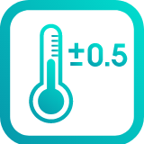 accurate temperature control icon